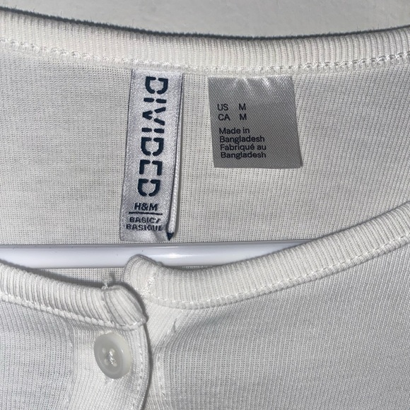 White Cropped Sweater F21 Undivided - Picture 3 of 3